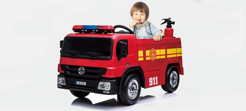 Kidsclub Ride on Fire Truck Toy