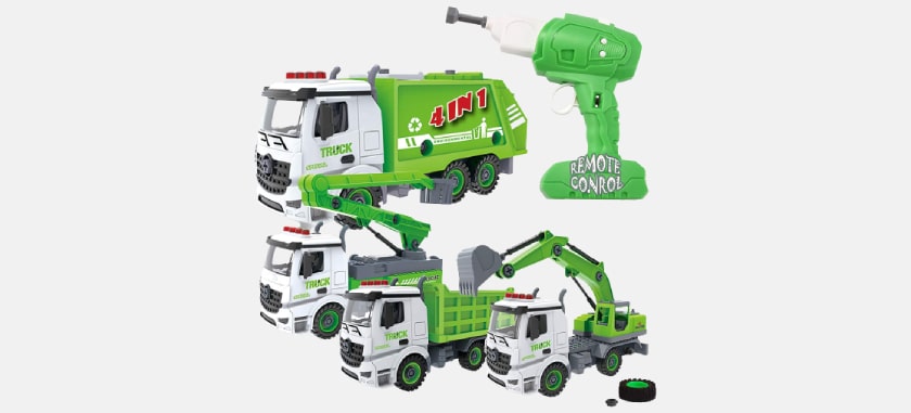 Best Remote Control Garbage Truck,JOYIN Remote Control Car Garbage Trucks