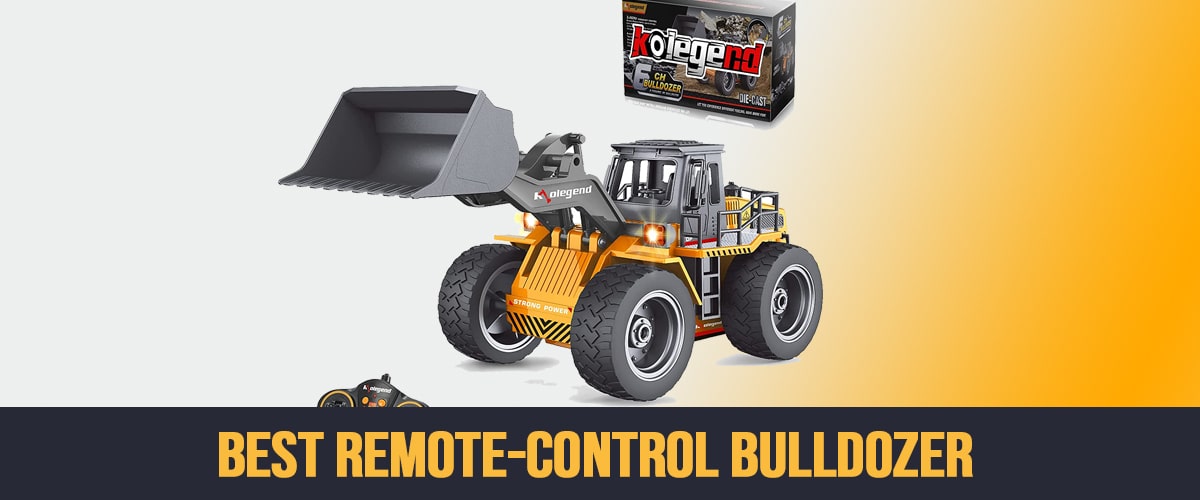 The Best Remote Control Bulldozer Toy 2022 | Buying Guide