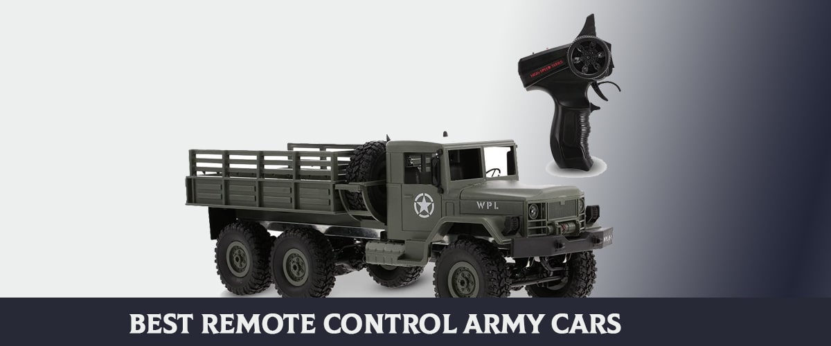 The Best Remote Control Army Cars with Buying Guide