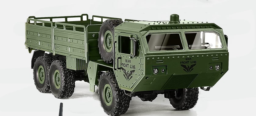 WQ RC Army Car with Transport 