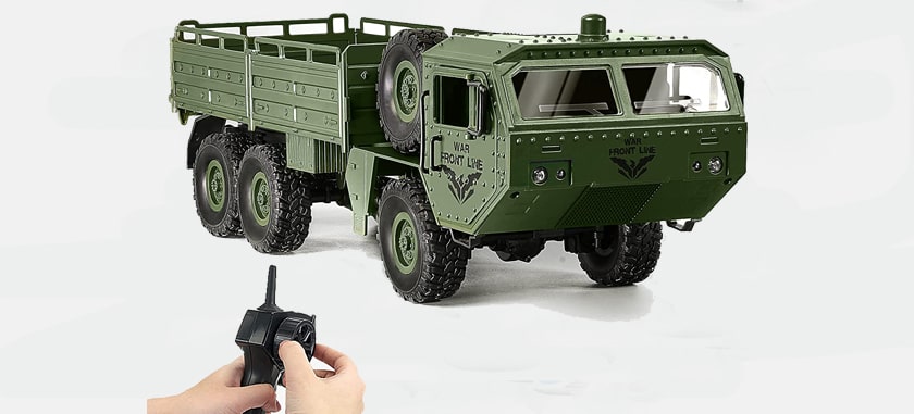 WQ Remote Control Army Car with Transport Function