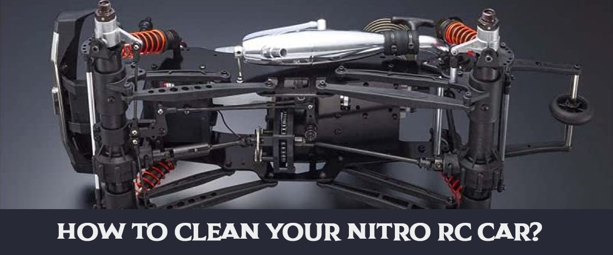How to clean your nitro RC car
